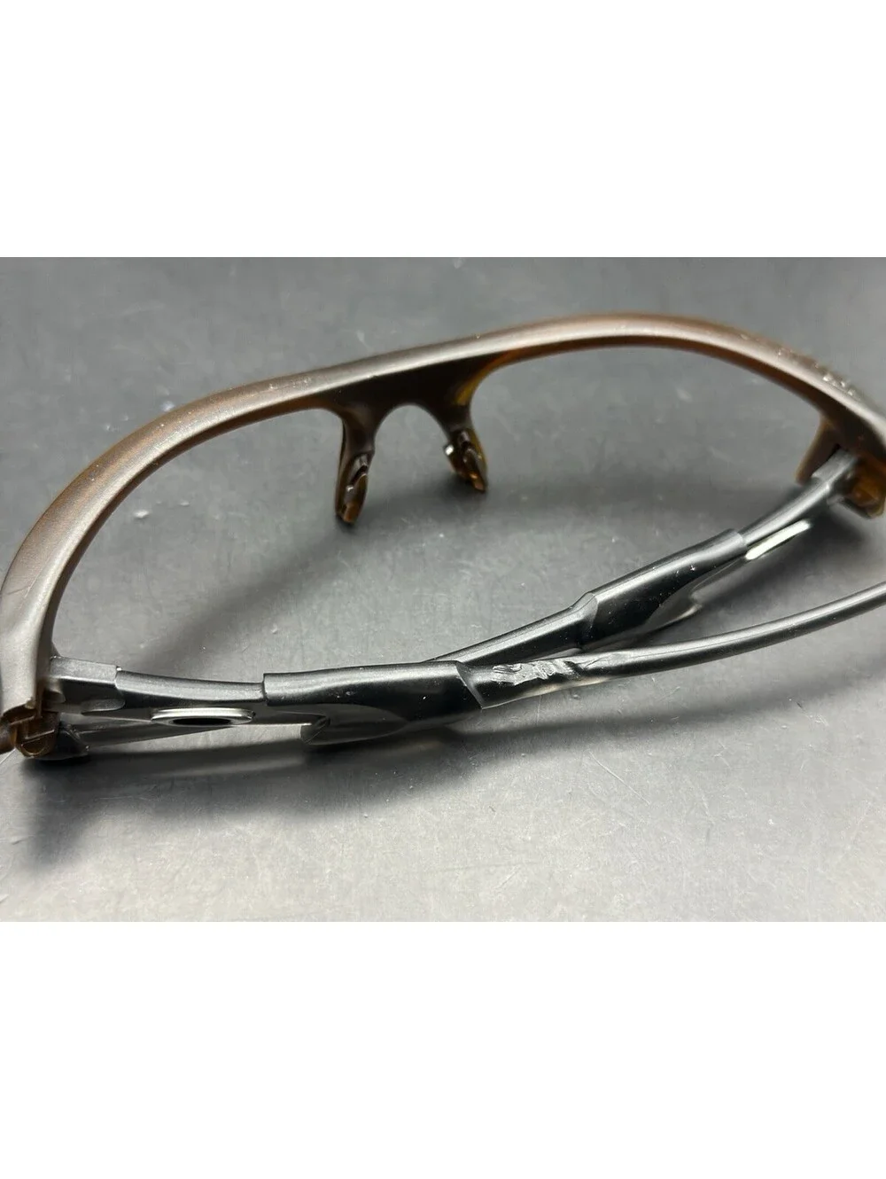 Oakley Flak Jacket Matte Rootbeer/Grey Smoke Frame